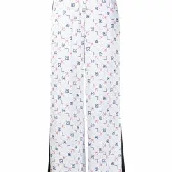 Karl Lagerfeld Karl Tetris print tailored trousers
