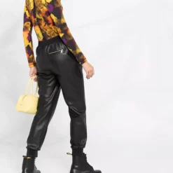 Karl Lagerfeld mid-rise straight-leg trousers