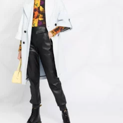 Karl Lagerfeld mid-rise straight-leg trousers