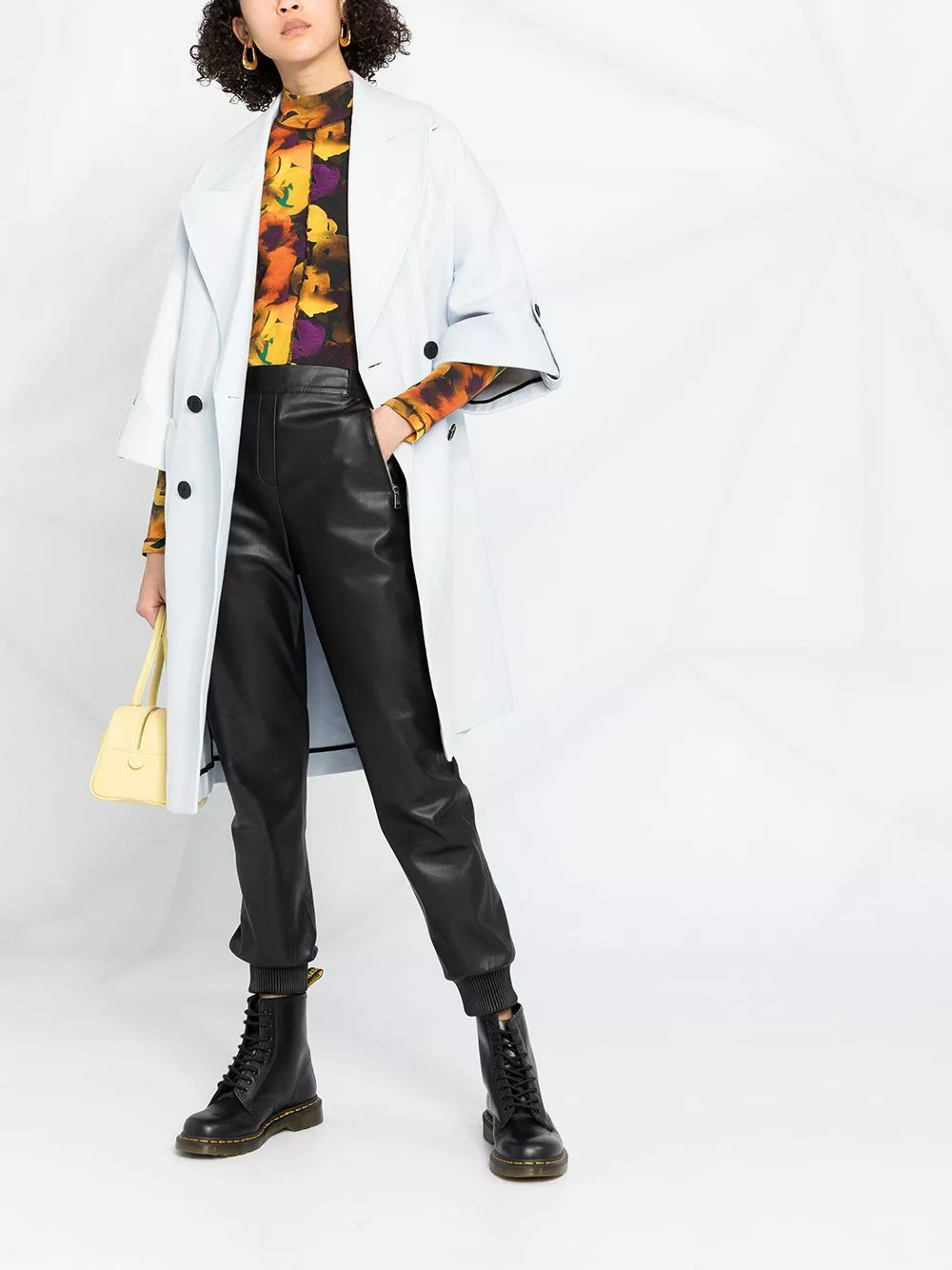 Karl Lagerfeld mid-rise straight-leg trousers