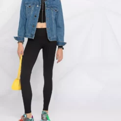 Karl Lagerfeld high-waist performance leggings