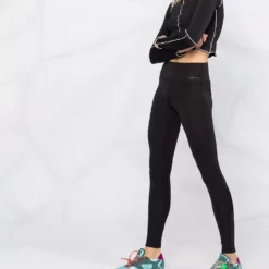 Karl Lagerfeld high-waist performance leggings