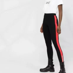 Karl Lagerfeld contrast panel Punto leggings
