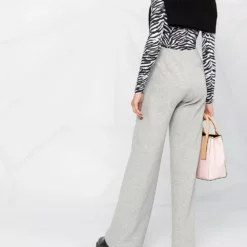 Karl Lagerfeld wide leg jersey trousers