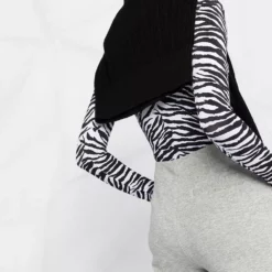 Karl Lagerfeld wide leg jersey trousers