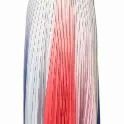 Karl Lagerfeld rainbow pleated skirt
