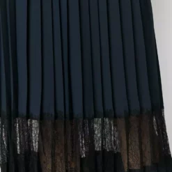 Karl Lagerfeld pleated lace skirt