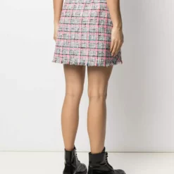 Karl Lagerfeld Summer tweed-boucle skirt