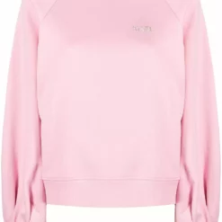 Karl Lagerfeld balloon sleeves logo sweatshirt