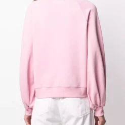Karl Lagerfeld balloon sleeves logo sweatshirt