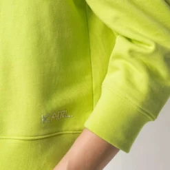 Karl Lagerfeld puffy sleeve logo sweatshirt