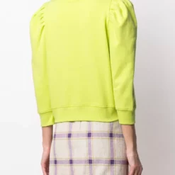 Karl Lagerfeld puffy sleeve logo sweatshirt