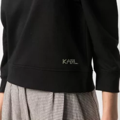 Karl Lagerfeld puff sleeves sweatshirt