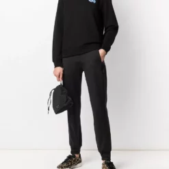 Karl Lagerfeld mini logo patch sweatshirt