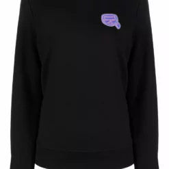 Karl Lagerfeld mini logo patch sweatshirt