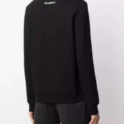 Karl Lagerfeld mini logo patch sweatshirt