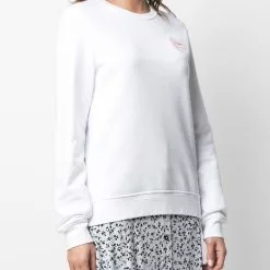 Karl Lagerfeld Mini Ikonik Choupette-patch sweatshirt