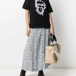 Karl Lagerfeld Ikonik Graffiti short-sleeved sweatshirt