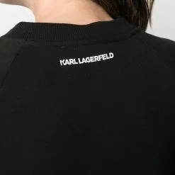 Karl Lagerfeld Ikonik Graffiti short-sleeved sweatshirt