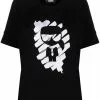 Karl Lagerfeld Ikonik Graffiti short-sleeved sweatshirt