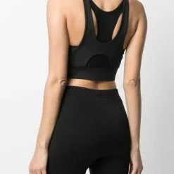 Karl Lagerfeld Powermesh sport bra