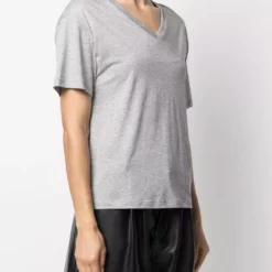 Karl Lagerfeld double V-neck T-shirt