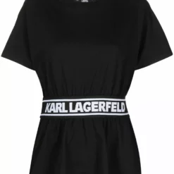 Karl Lagerfeld logo tape T-shirt