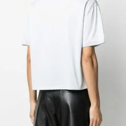 Karl Lagerfeld mercerized logo T-shirt