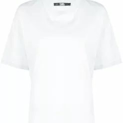Karl Lagerfeld mercerized logo T-shirt