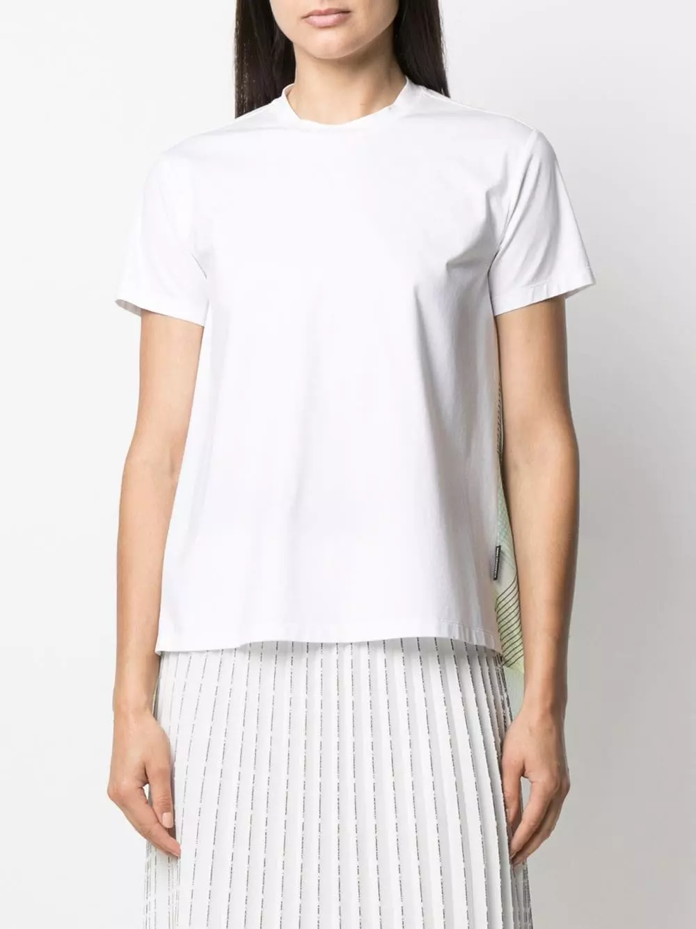 Karl Lagerfeld organza back T-shirt
