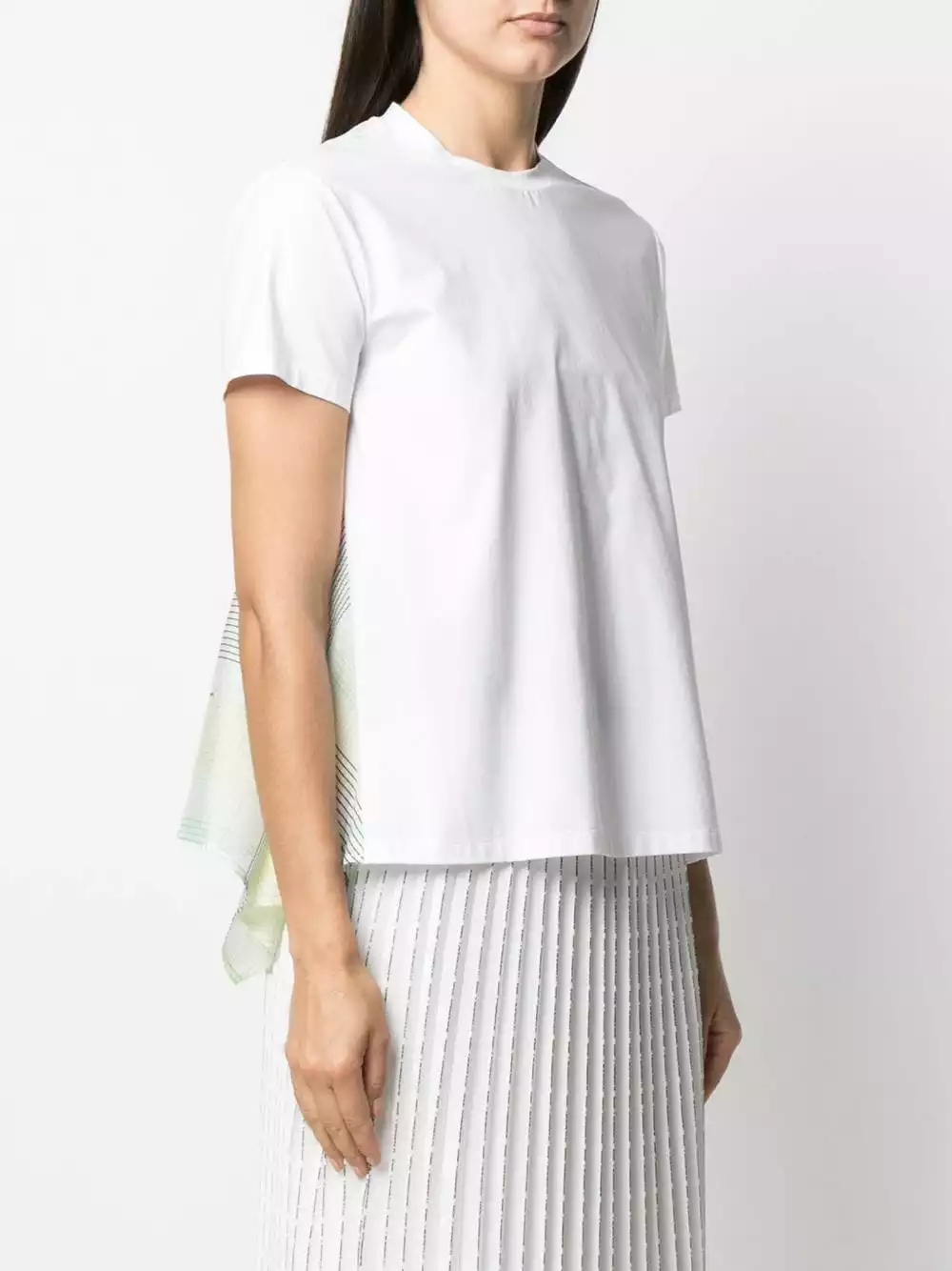 Karl Lagerfeld organza back T-shirt