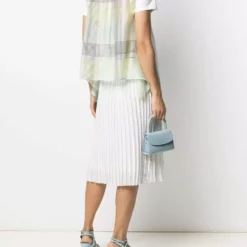 Karl Lagerfeld organza back T-shirt