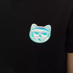 Karl Lagerfeld Mini Ikonik Choupette-patch T-Shirt