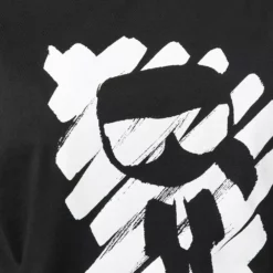 Karl Lagerfeld Ikonik Graffiti cotton T-Shirt