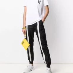 Karl Lagerfeld logo print pocket T-shirt