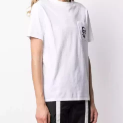 Karl Lagerfeld logo print pocket T-shirt
