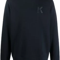 Karl Lagerfeld embroidered-logo crew neck sweatshirt