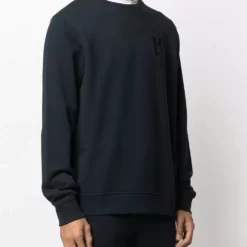 Karl Lagerfeld embroidered-logo crew neck sweatshirt