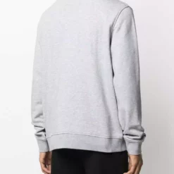 Karl Lagerfeld K embroidery rib-trimmed sweatshirt