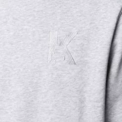 Karl Lagerfeld K embroidery rib-trimmed sweatshirt