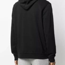 Karl Lagerfeld K embroidery zip-up hoodie