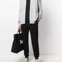 Karl Lagerfeld cotton-blend track pants