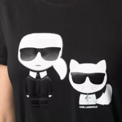 Karl Lagerfeld Karl and Choupette Ikonik T-shirt