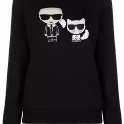 Karl Lagerfeld graphic-print sweatshirt