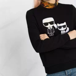 Karl Lagerfeld graphic-print sweatshirt