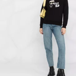 Karl Lagerfeld graphic-print sweatshirt