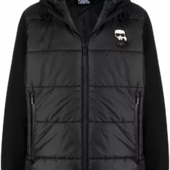 Karl Lagerfeld signature K/Ikonic padded jacket