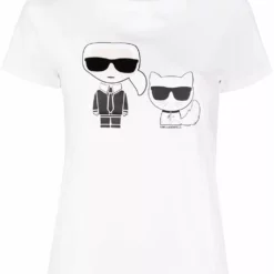 Karl Lagerfeld Karl Lagerfeld print T-shirt