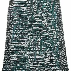 Karl Lagerfeld A-Line tweed skirt
