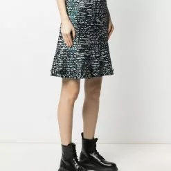 Karl Lagerfeld A-Line tweed skirt
